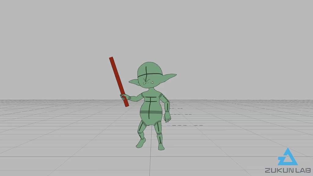 攻撃するゴブリン(全7種)【モブ用モーション】