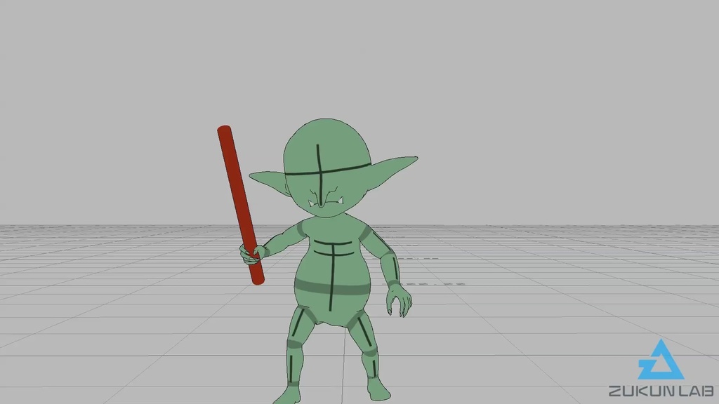 攻撃するゴブリン(全7種)【モブ用モーション】