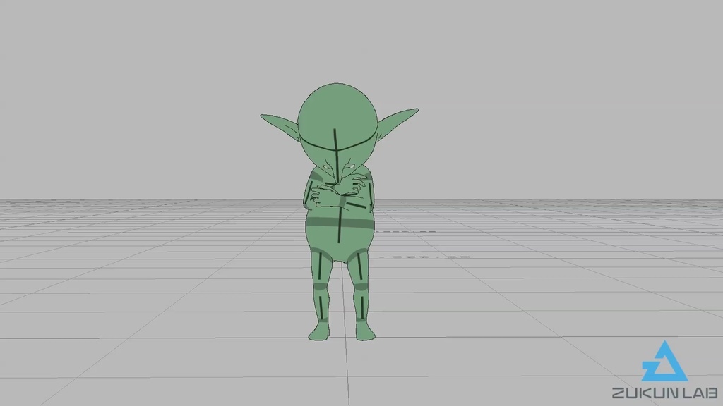 【#262】震えるゴブリン【モブ用モーション】