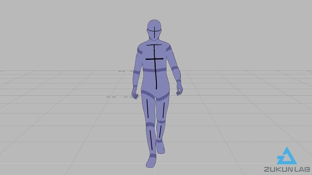 歩いている人②【モブ用モーション】