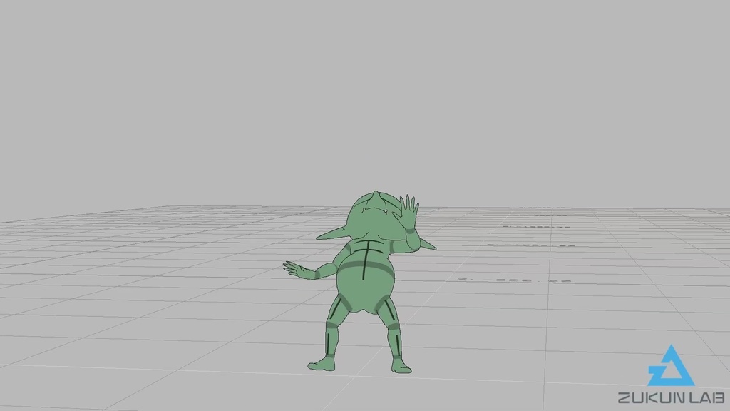 やられるゴブリン(全5種)【モブ用モーション】