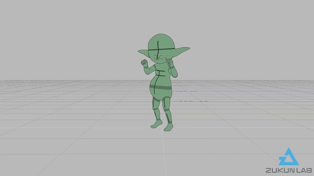 【#329】パンチするゴブリン【モブ用モーション】