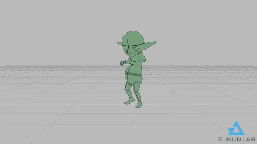 【#329】パンチするゴブリン【モブ用モーション】