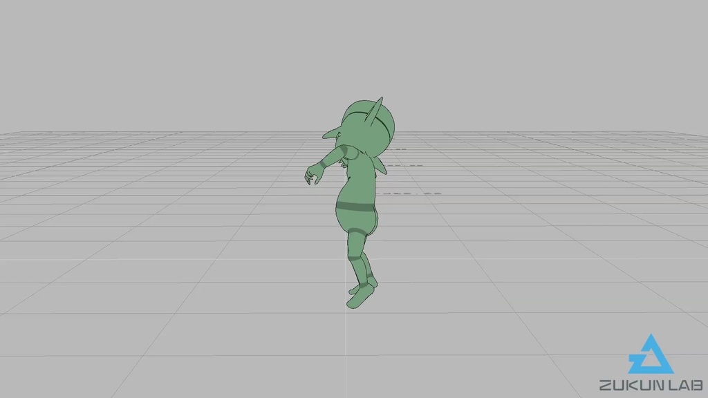 投げるゴブリン(全2種)【モブ用モーション】