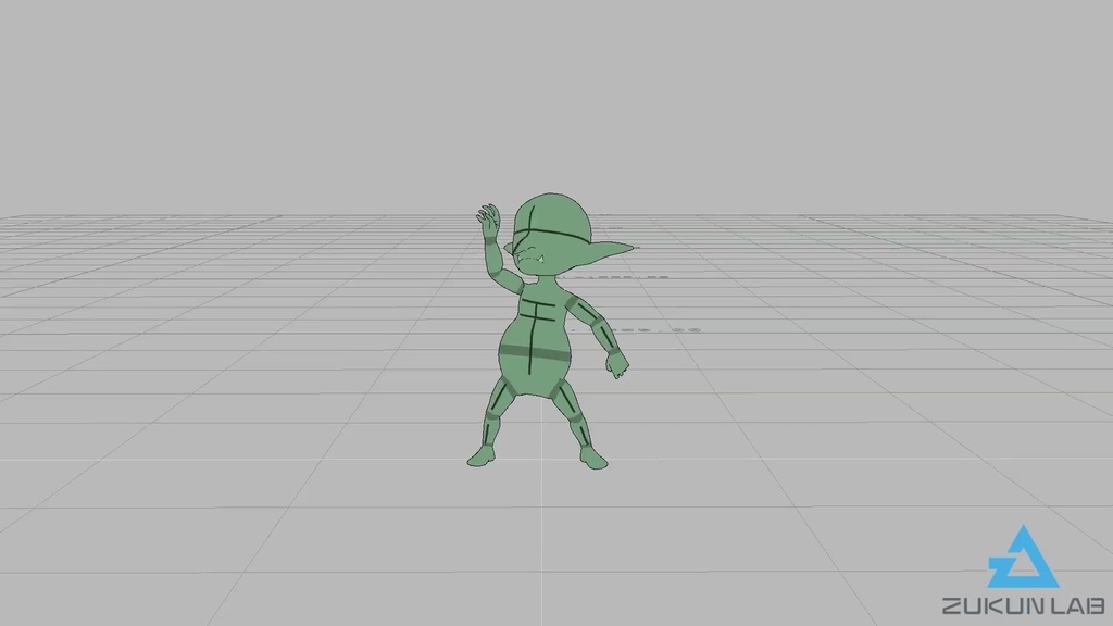 投げるゴブリン(全2種)【モブ用モーション】