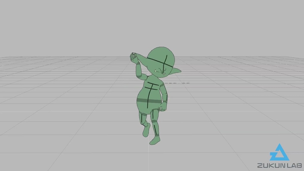 投げるゴブリン(全2種)【モブ用モーション】