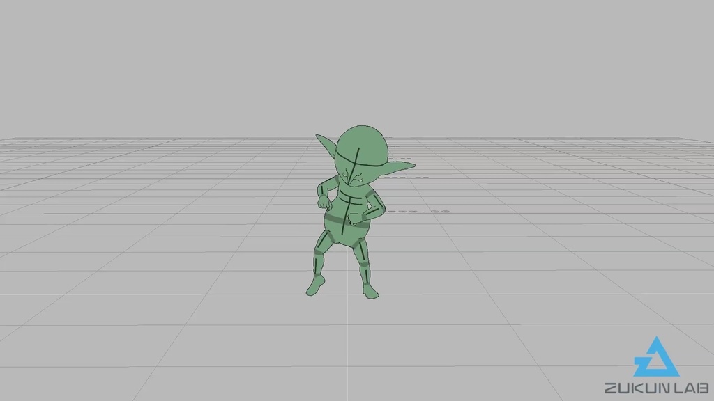 【#334】怒るゴブリン【モブ用モーション】