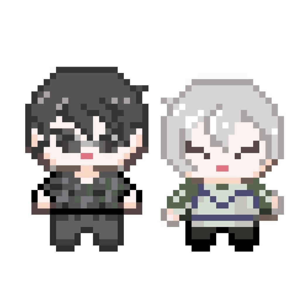 【pictSPACE専用】ギンガ、ミツクリ、ホワイトフォーマルアバター