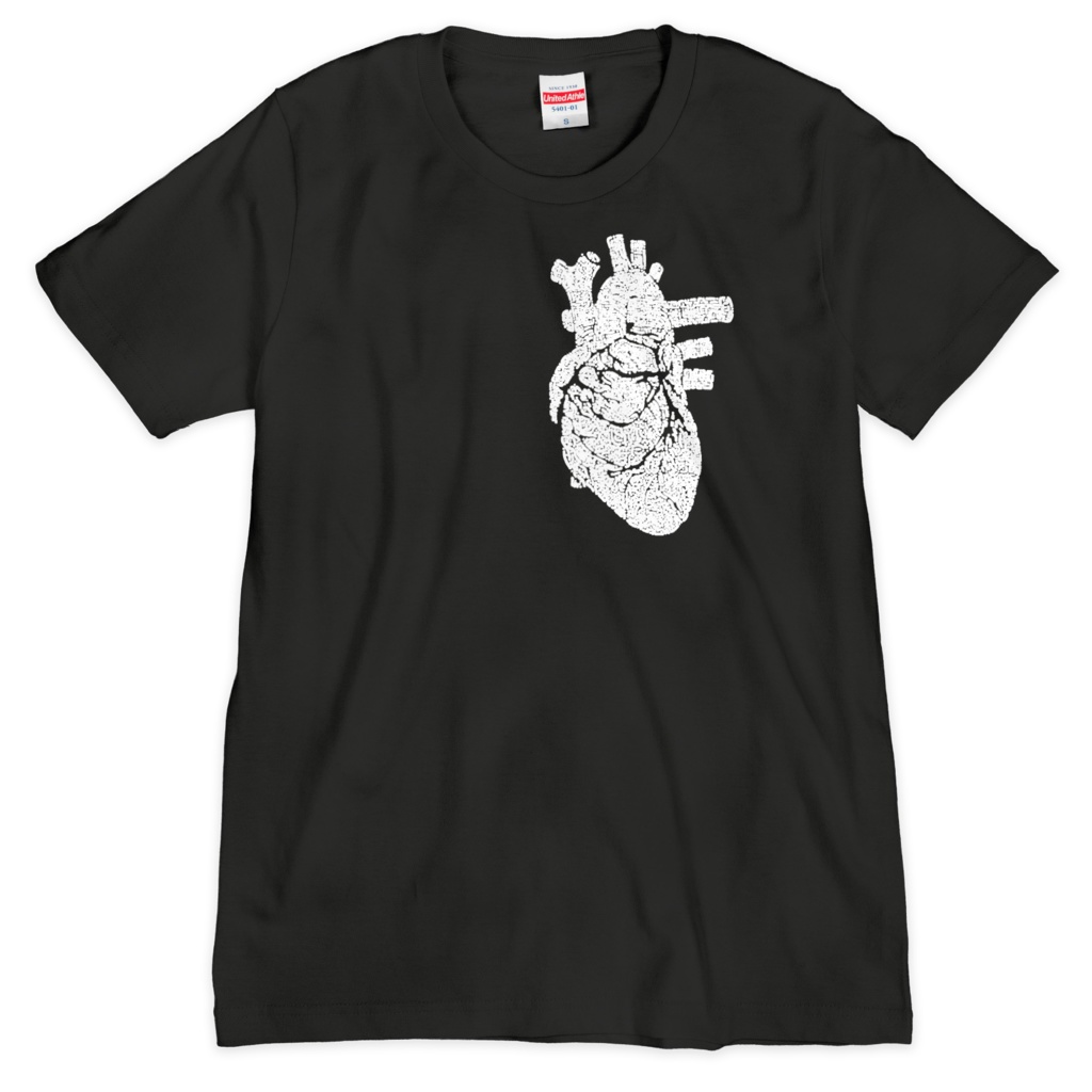 NoiseHeart Tshirt ブラック/Black