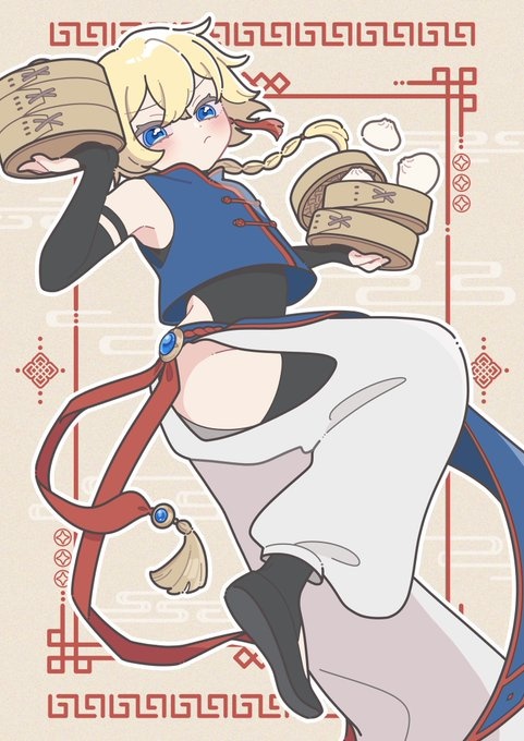 【じゅむ様デザイン】チャイナ衣装 アクリルスタンド