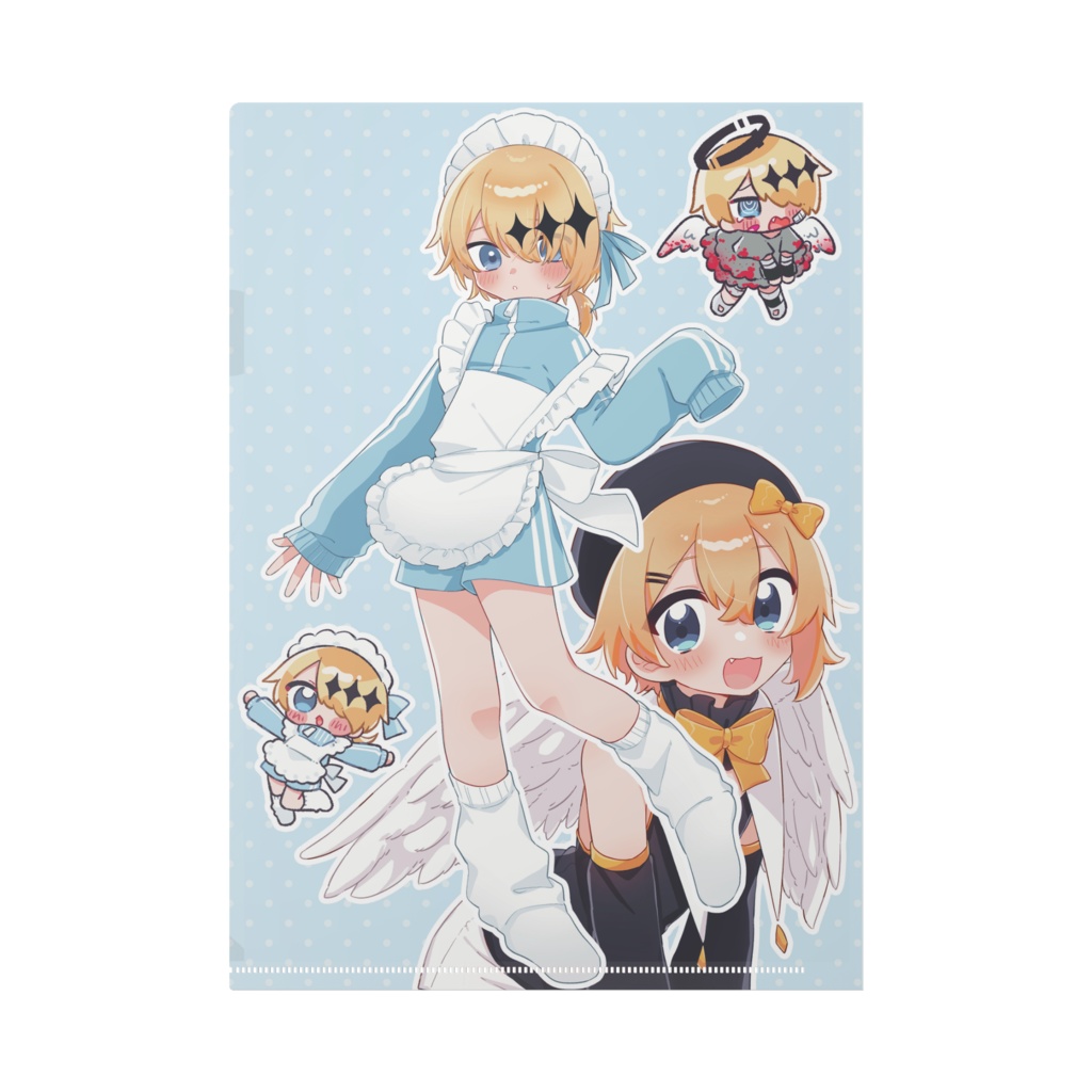 【絵師様別】あまねクリアファイル【デザイン選べます】