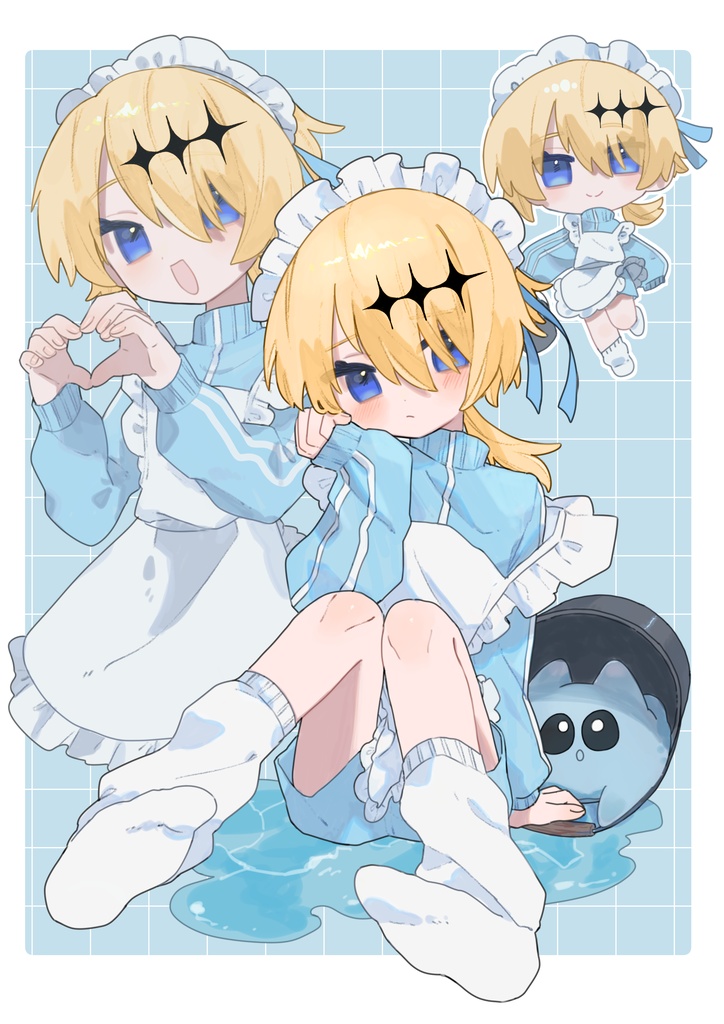 【卯月様デザイン】ジャージメイドまねアクスタ