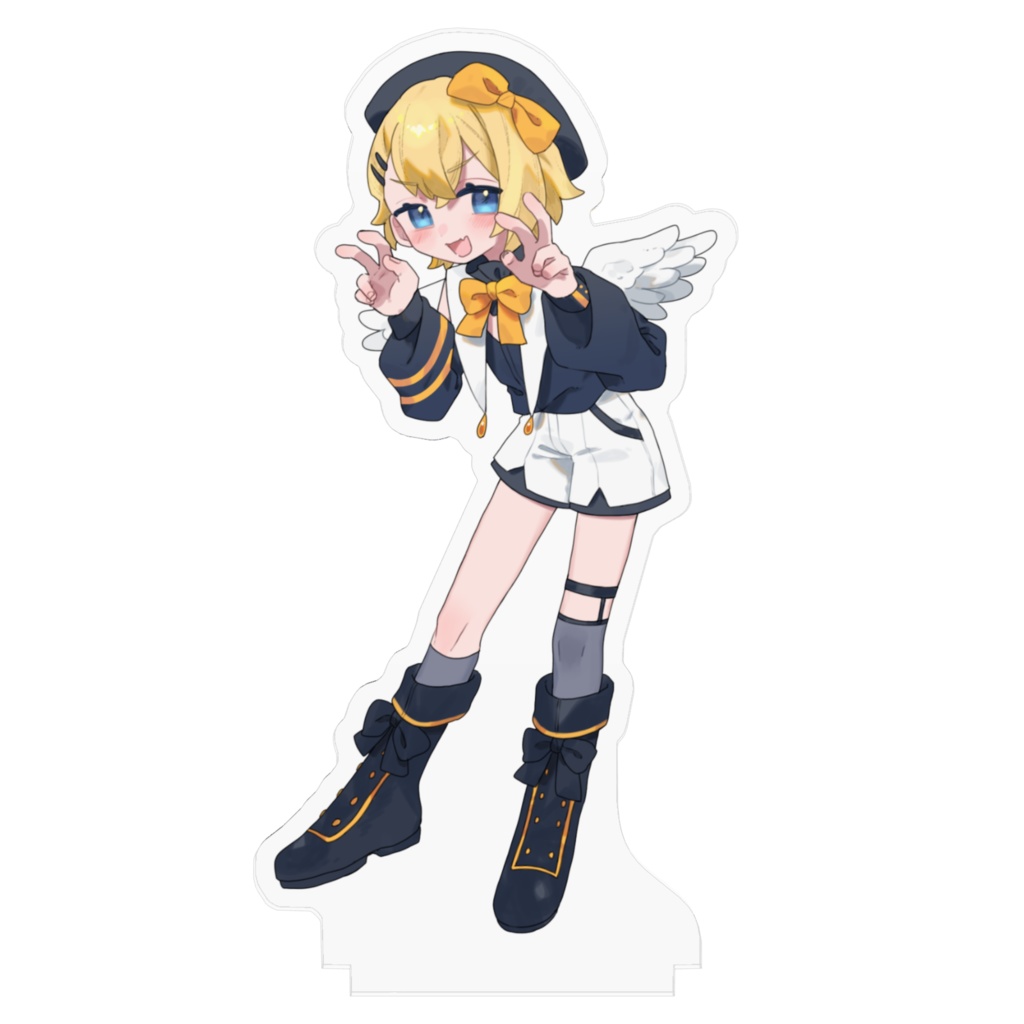 【卯月様デザイン】ぴーすまねアクスタ