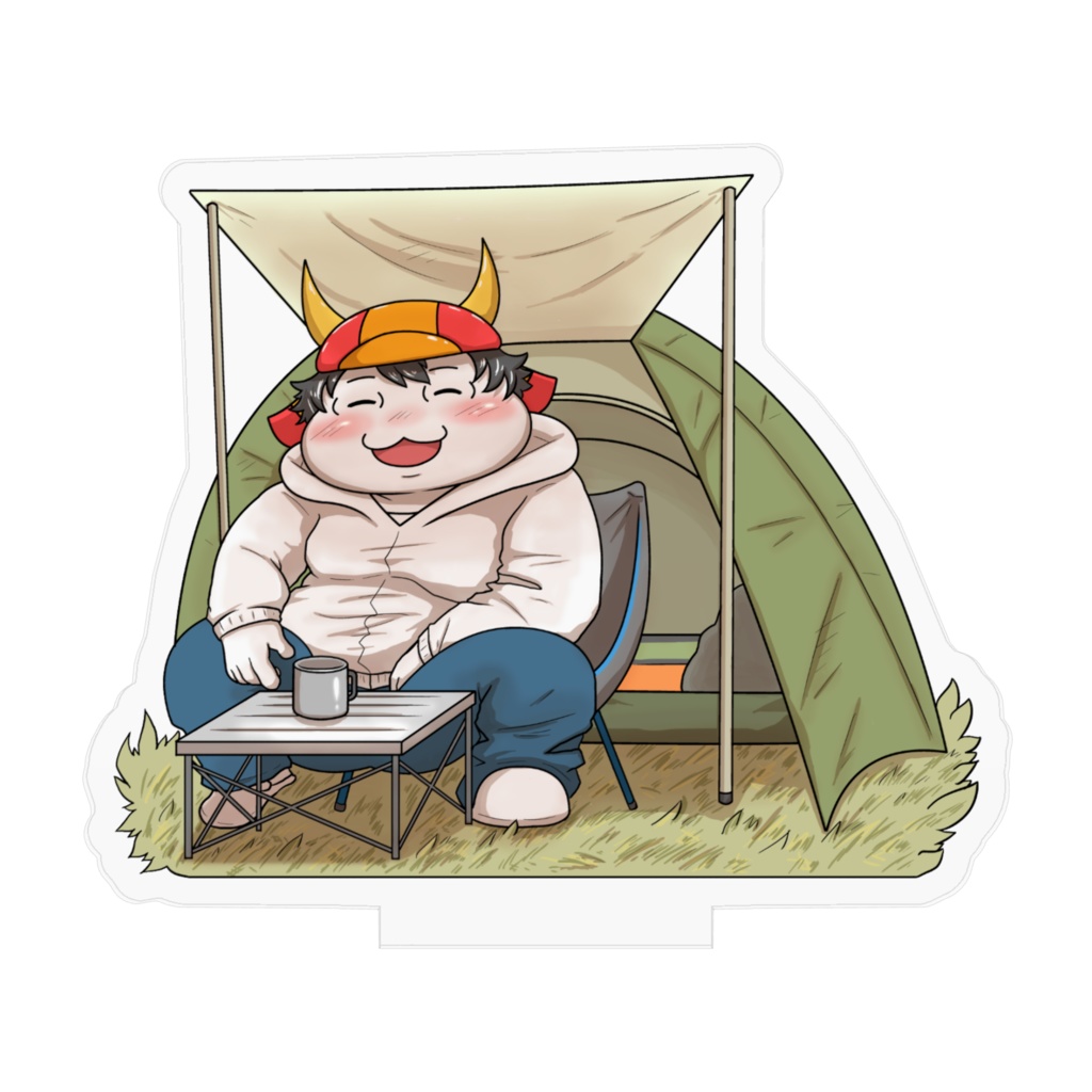 餅と罰マーラ(代理)アクリルスタンド キャンプ版