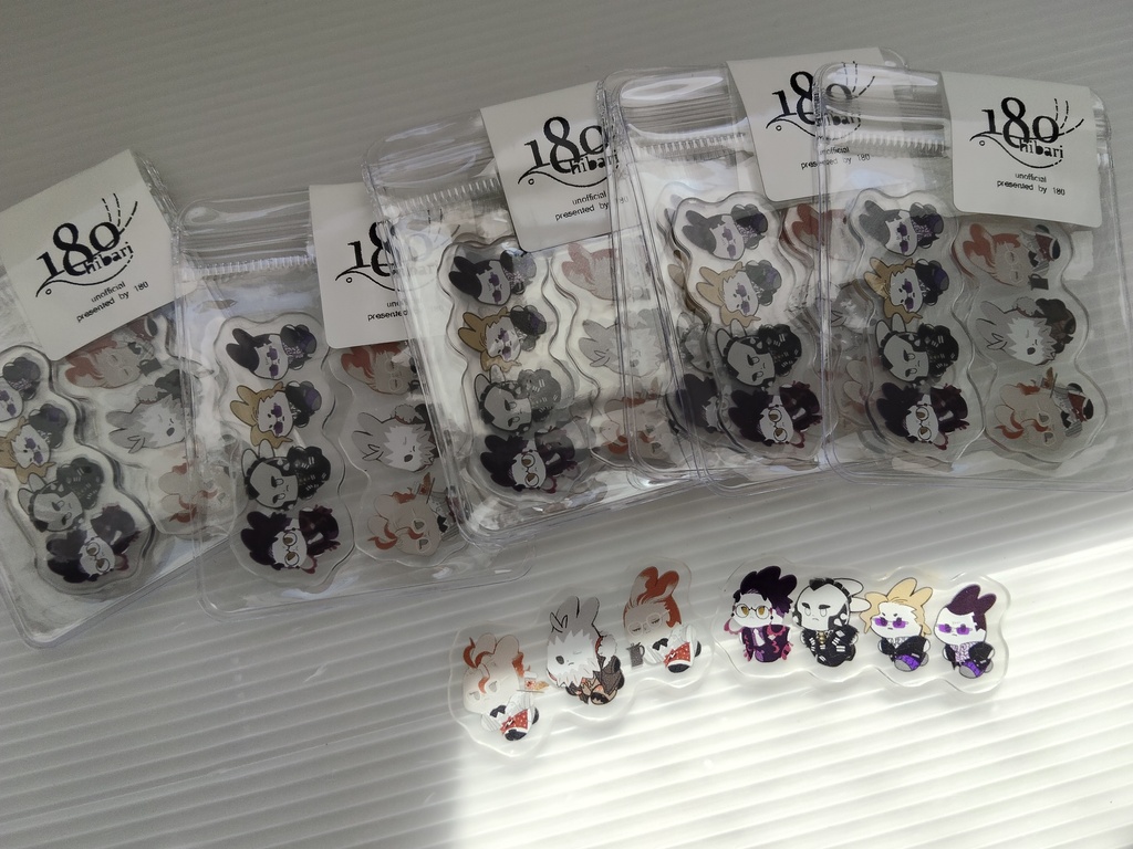 アクリルシールセット