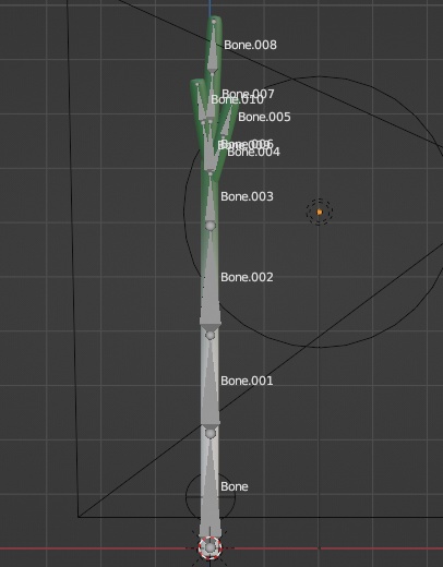 【3Dモデル】ローポリネギ