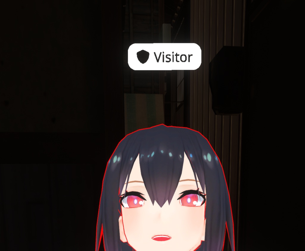 【VRC想定】初心者アピールに最適!Visitorタグ