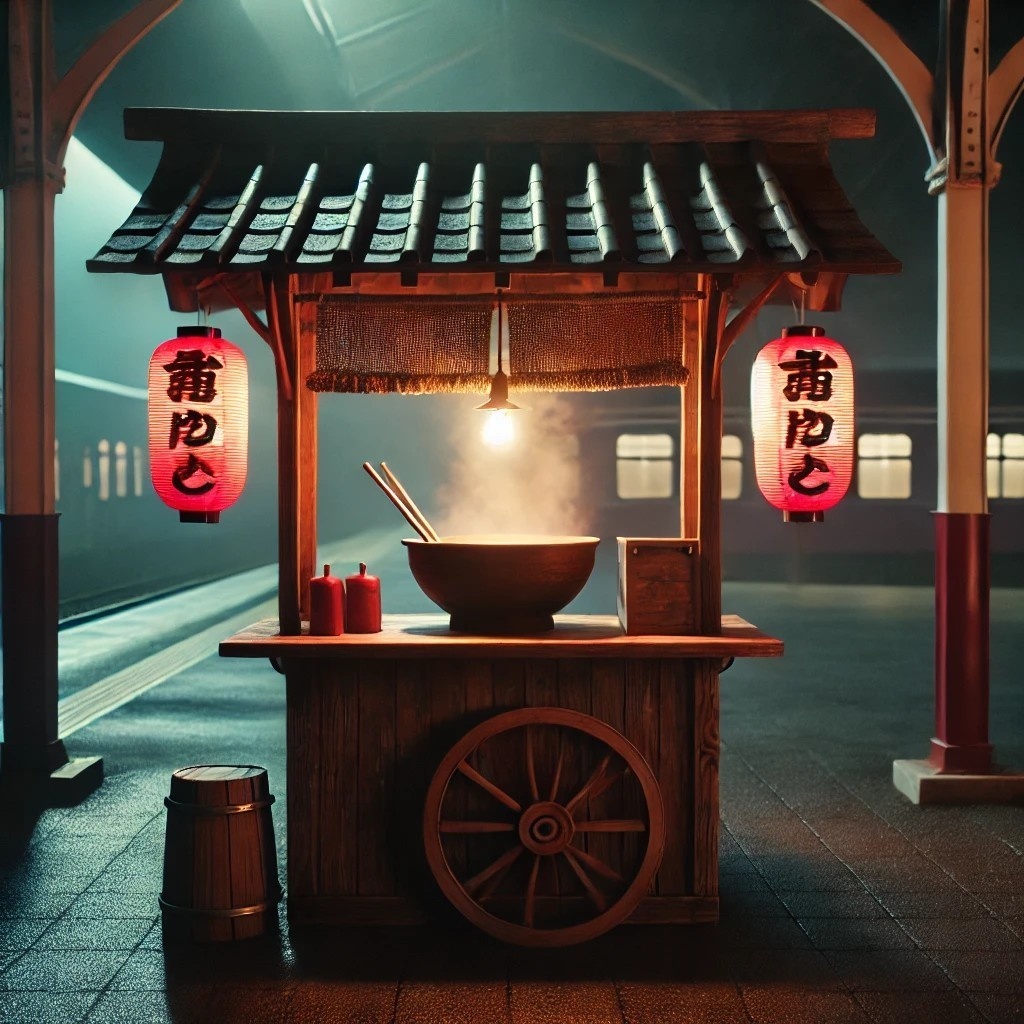 【VRChat対応】未完成の屋台 -Prototype Ramen Stand-