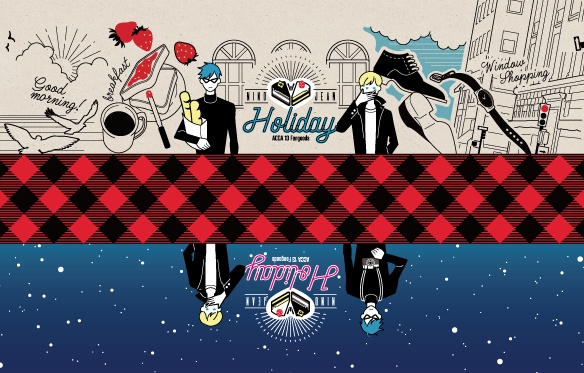 ニノジンHolidayペンケース