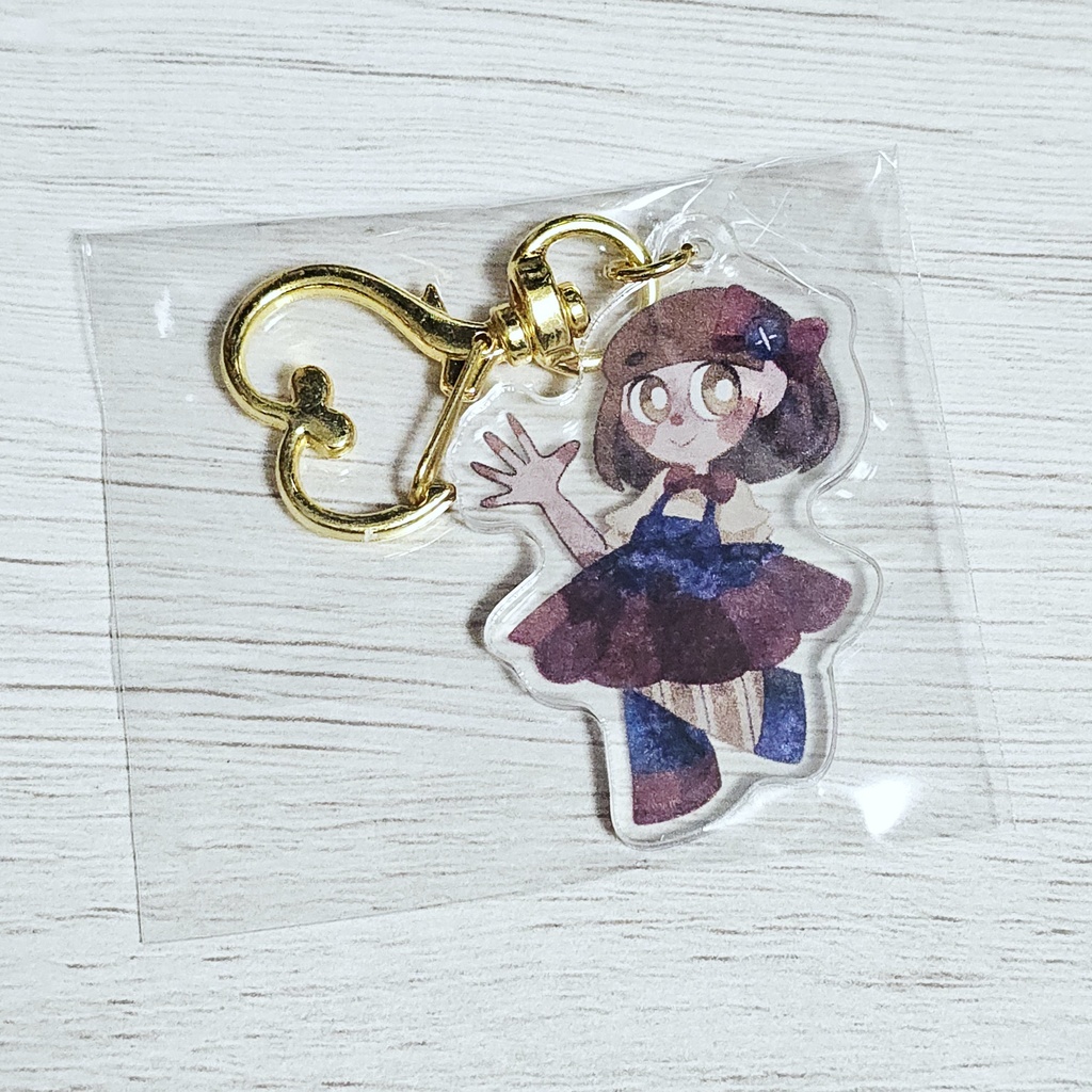 大道芸ちゃんアクリルキーホルダー