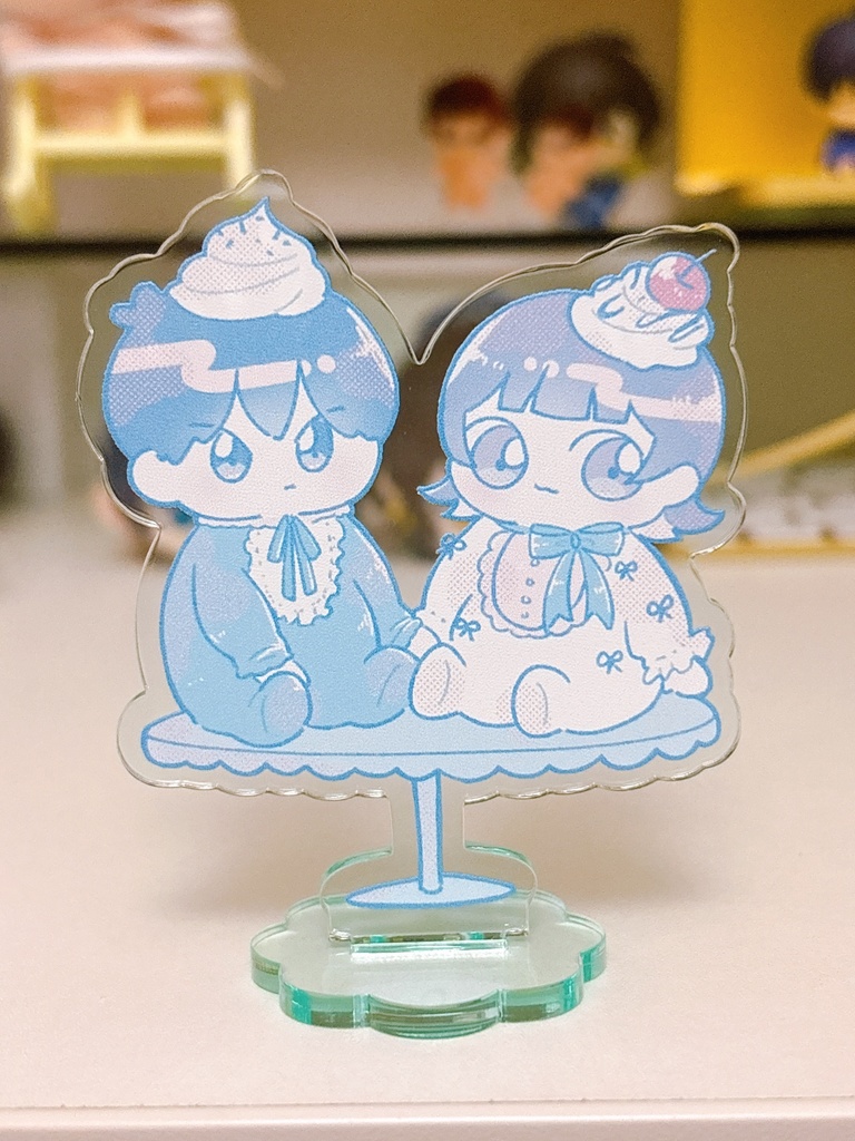 ガラスカラーアクスタ(いさばち)