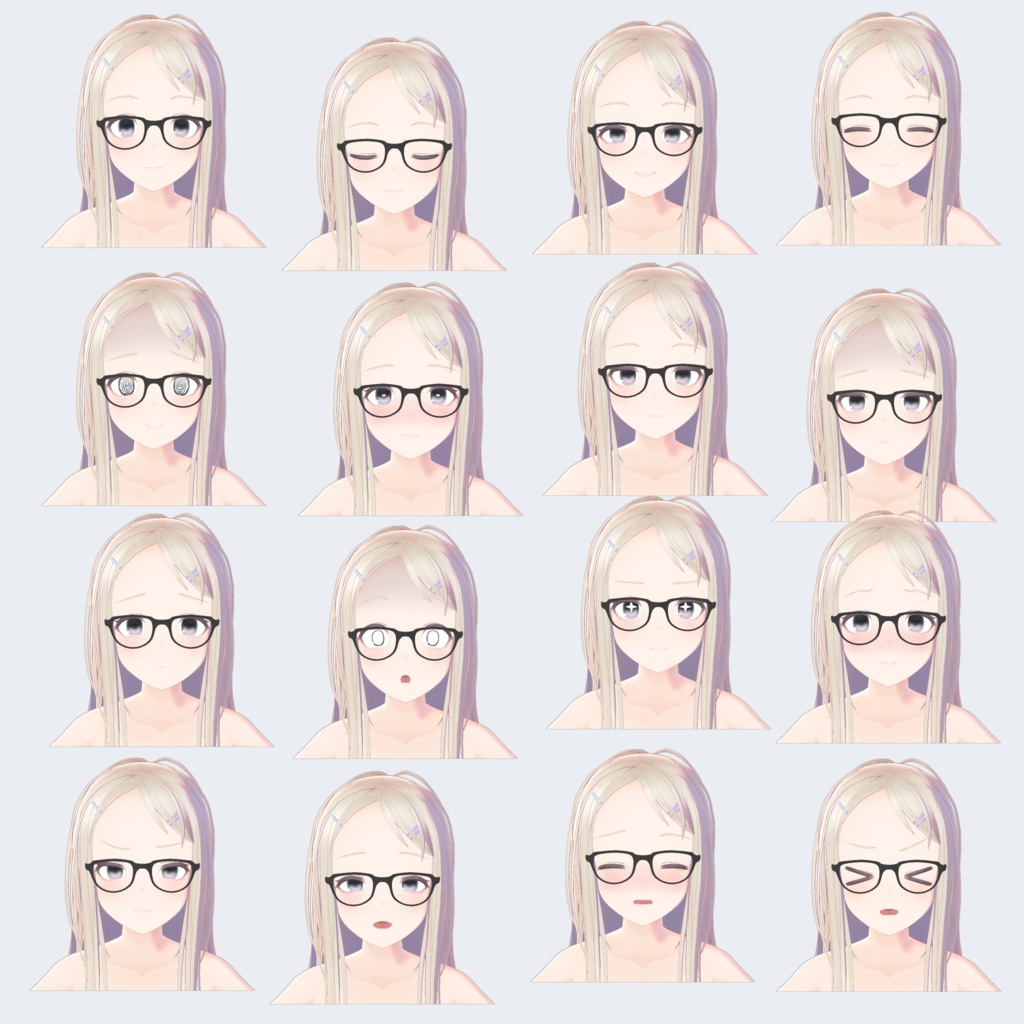 若姫ひつく-Wakahime Hitsuku- ver1.00b【VRChat想定3Dモデル】