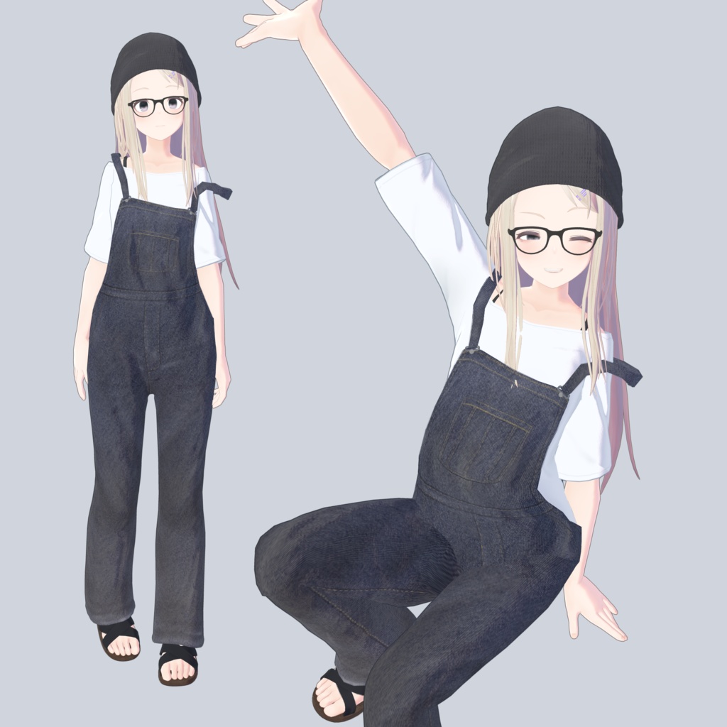 若姫ひつく-Wakahime Hitsuku- ver1.00b【VRChat想定3Dモデル】