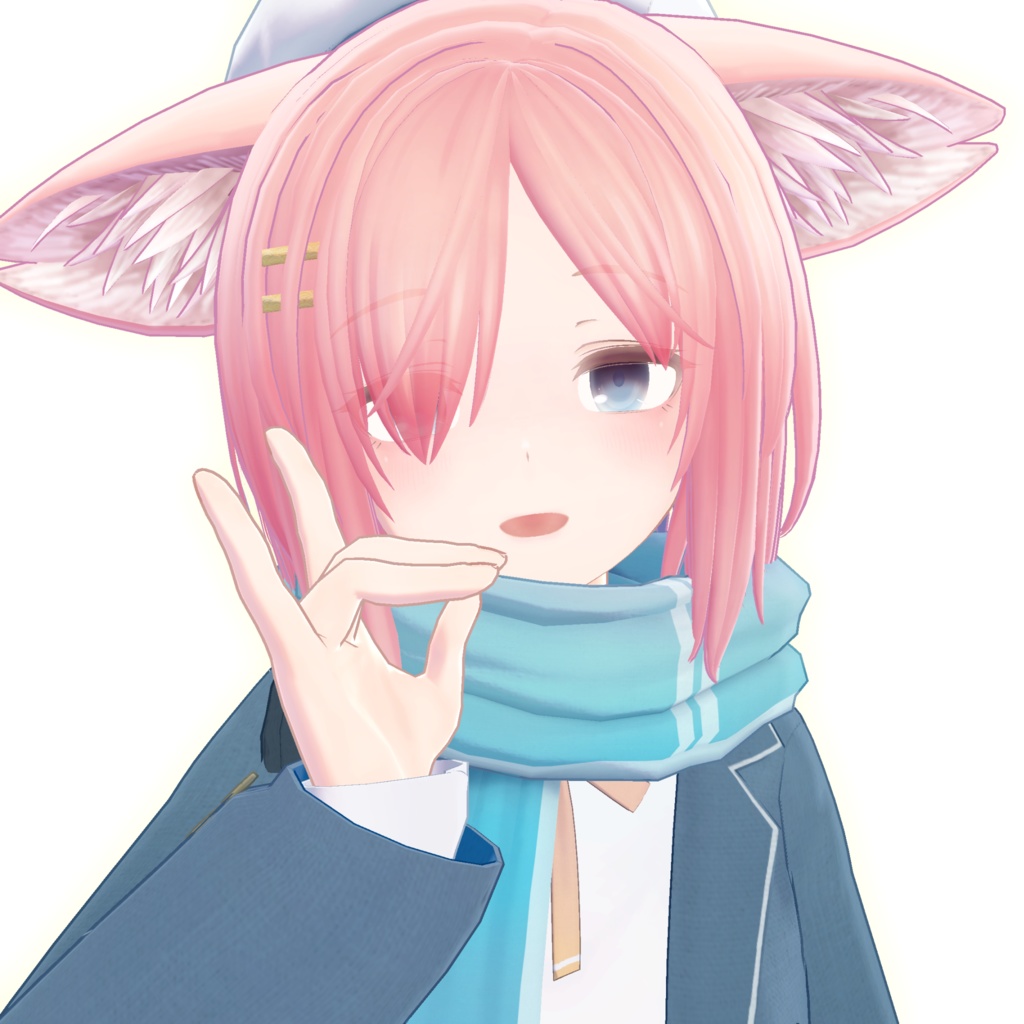 大宮ゆら -Oomiya Yura- ver1.00b【VRChat想定3Dモデル】