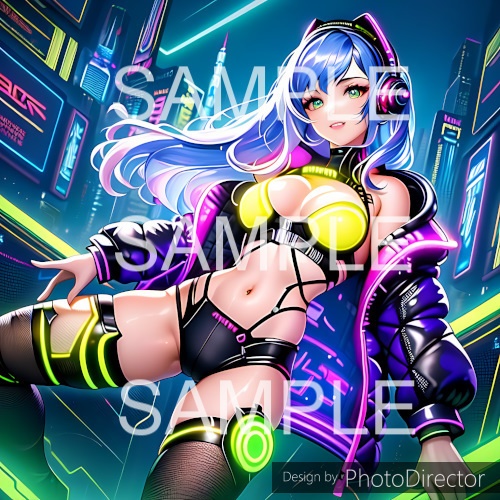 サイバーパンク_01_[100枚入]_PDF版