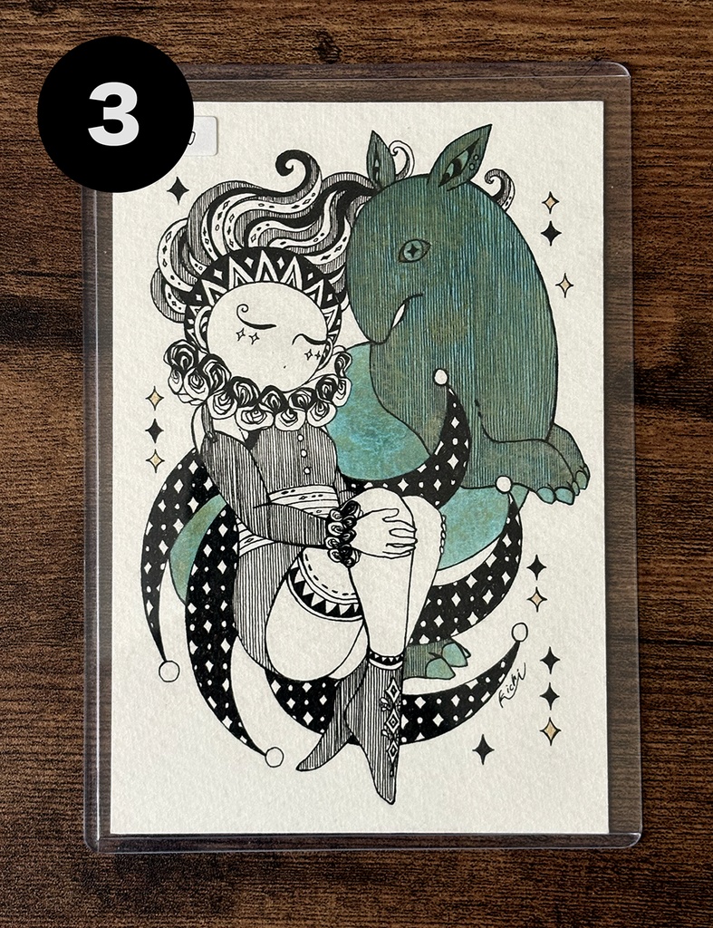 原画「Luminous Animals」