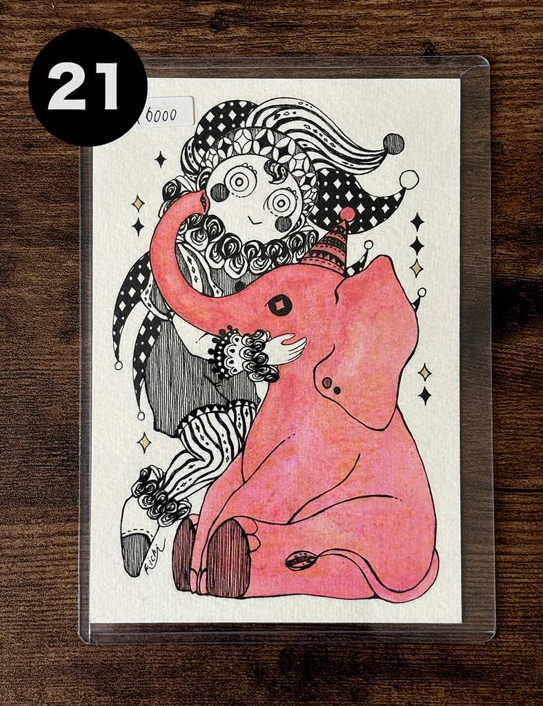 原画「Luminous Animals」