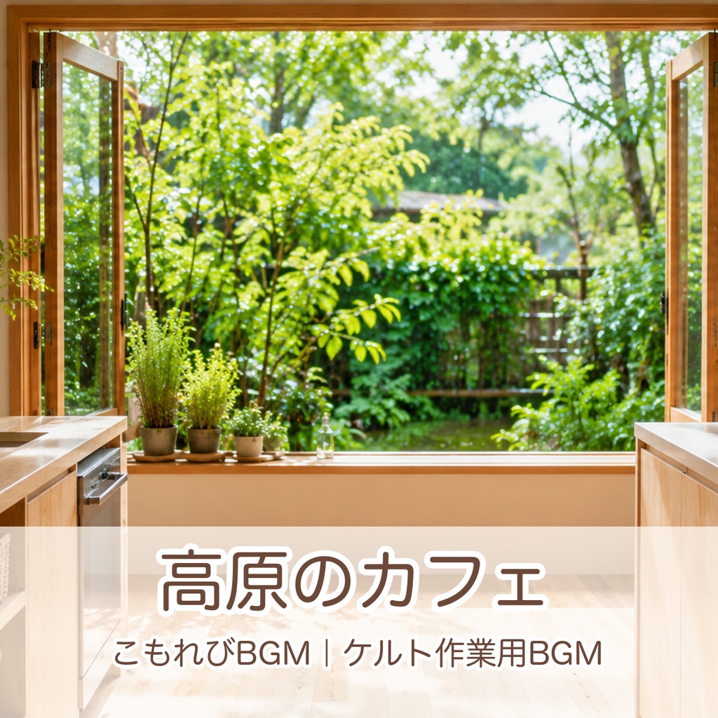 ケルト作業用BGM「高原のカフェ」【MP3+WAV/1分53秒/ループ向き】