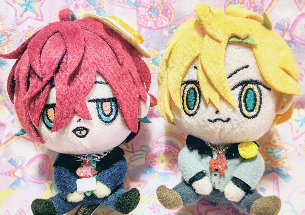 新色追加💙10cmぬい用/とろけるハートのシンプルネックレス