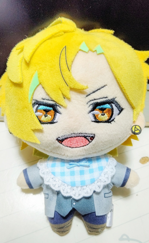 新色追加!10㎝ぬい用推し色チェックのリボンスタイ