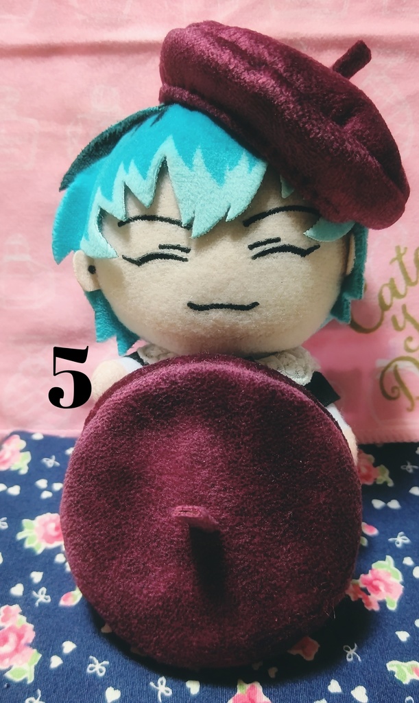 10㎝ぬい用シンプルベレー帽1