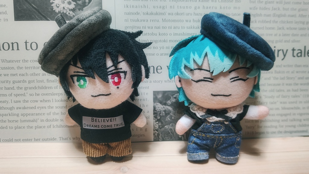 10㎝ぬい用シンプルベレー帽1