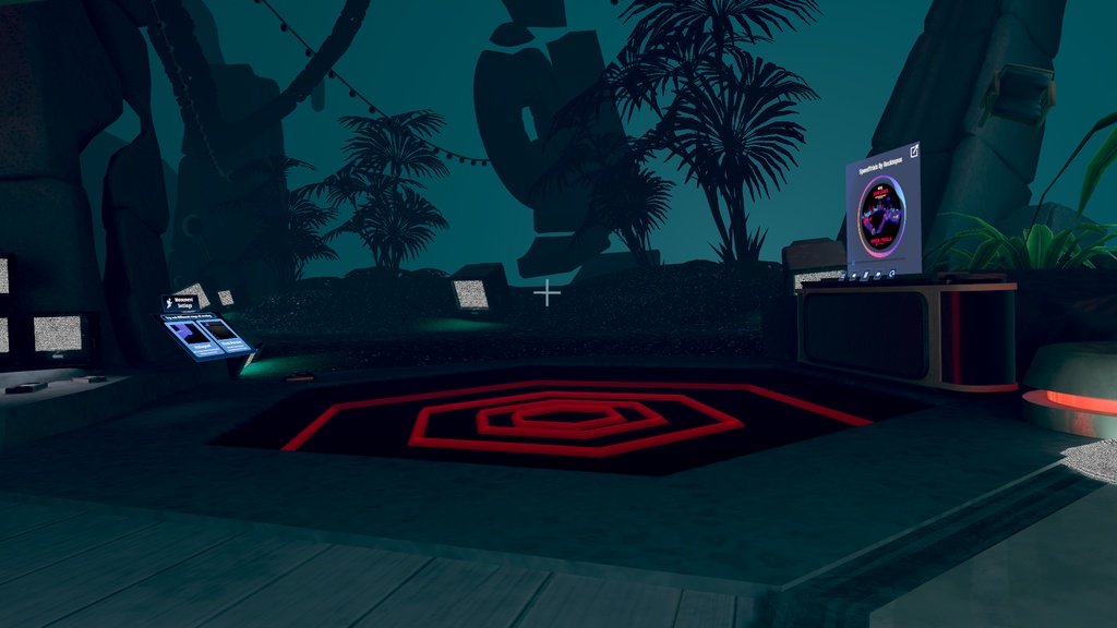 【VRC想定】酔い止めクロスヘア【無料】