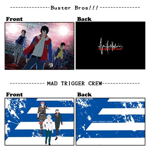 ヒプマイ*ファスナーポーチ