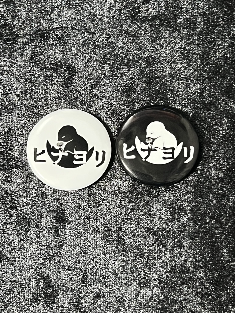 ロゴ缶バッジ2種セット