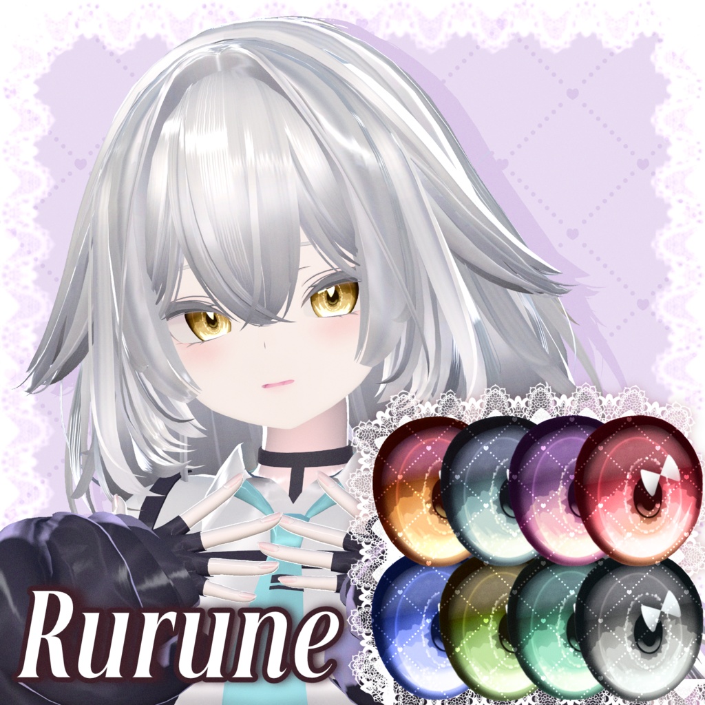 ♡ 【12アバター対応】 MONI eye texture ♡ 【8colors】