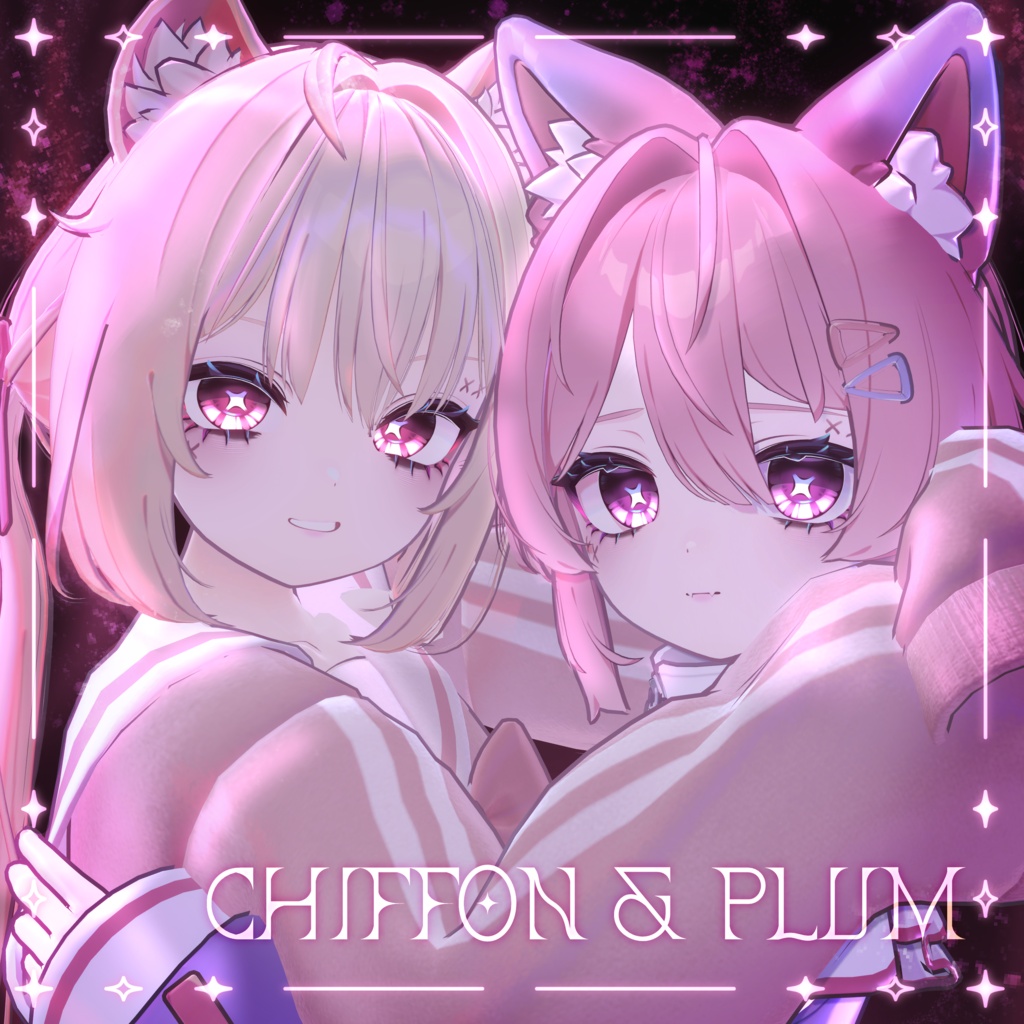 【15アバター対応】✖ HYPER CROSS eye&makeup texture ✖ 【19色 19colours】