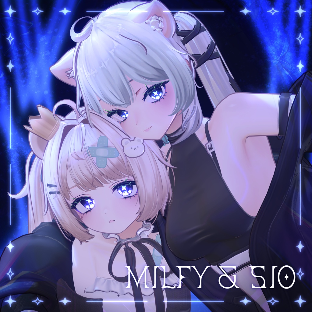 【15アバター対応】✖ HYPER CROSS eye&makeup texture ✖ 【19色 19colours】