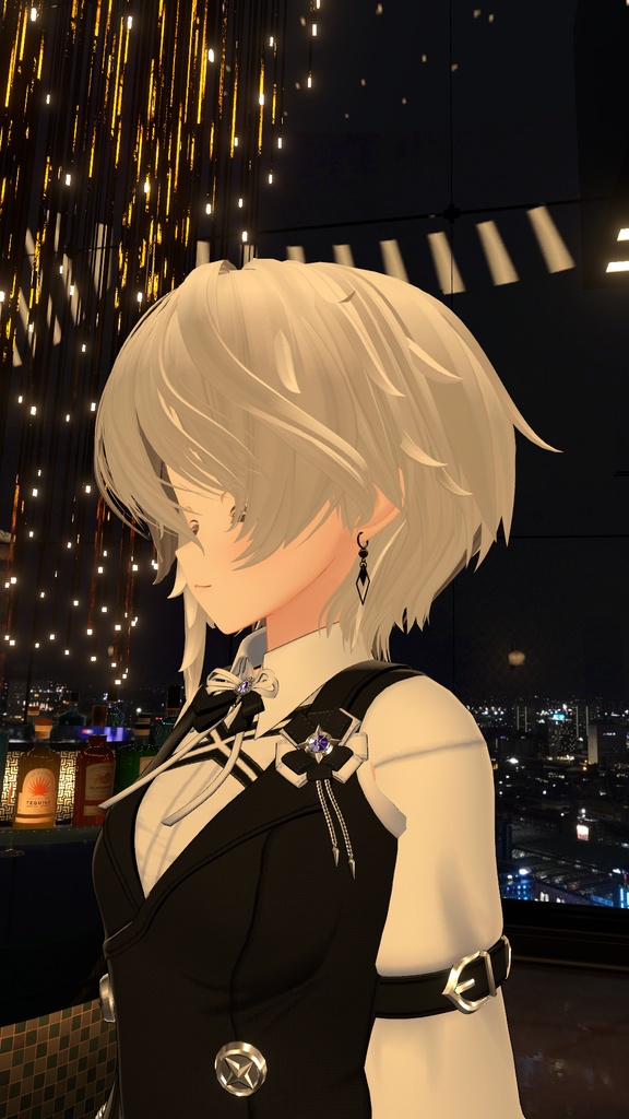 【VRC想定】イヤリング