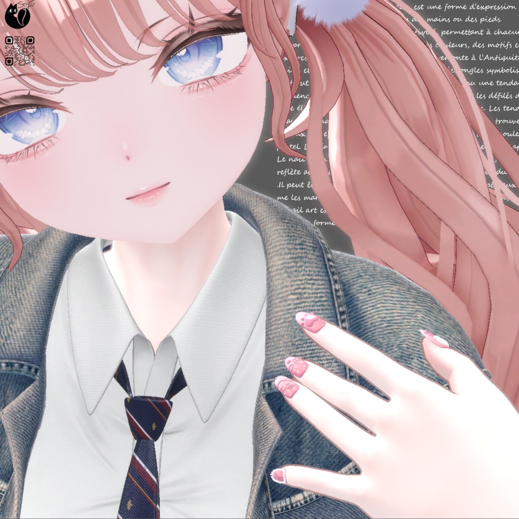 【3Dモデル】 Wings Nail~ε♡з