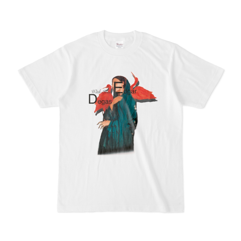 Young Woman with Ibis / Edgar Degas