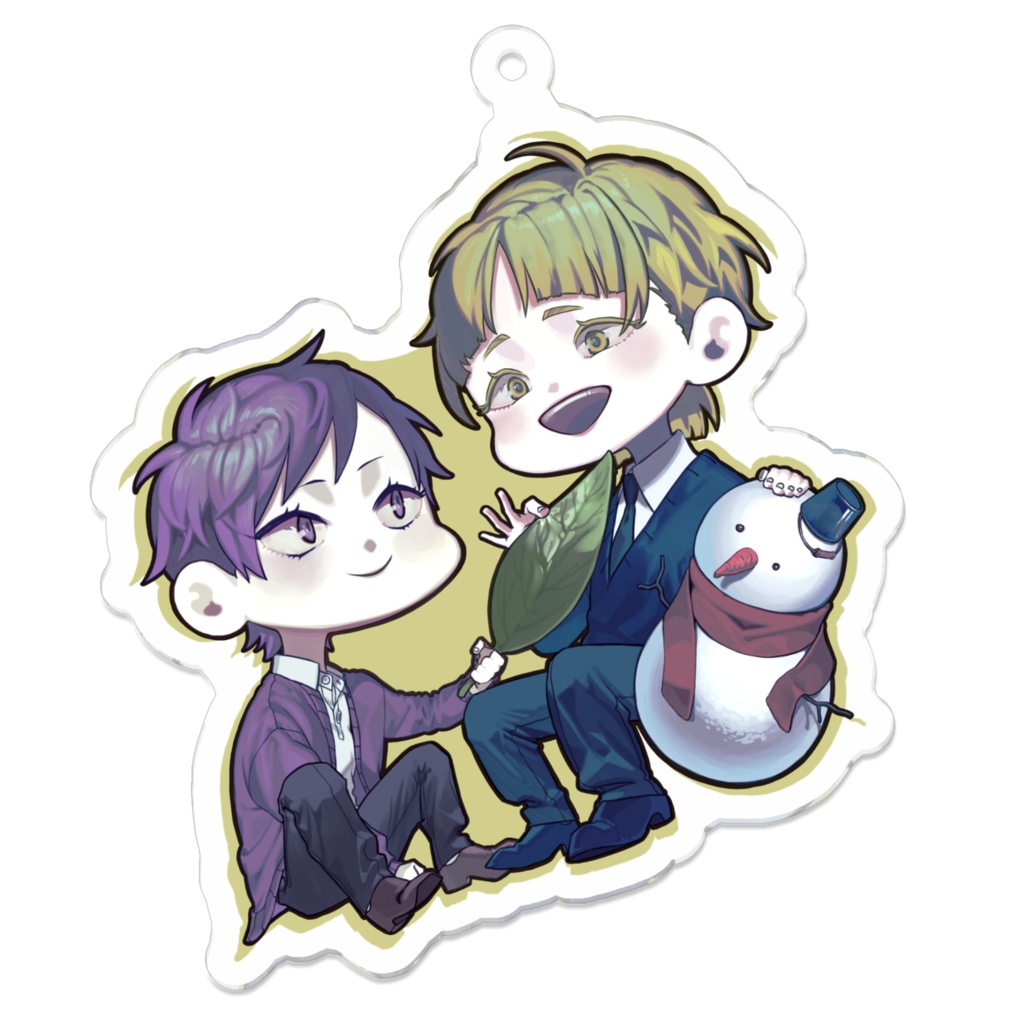 アクリルキーホルダー【青葉&雪見】