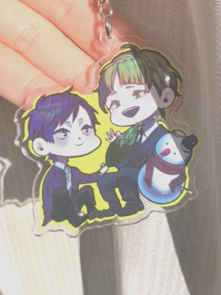 アクリルキーホルダー【青葉&雪見】