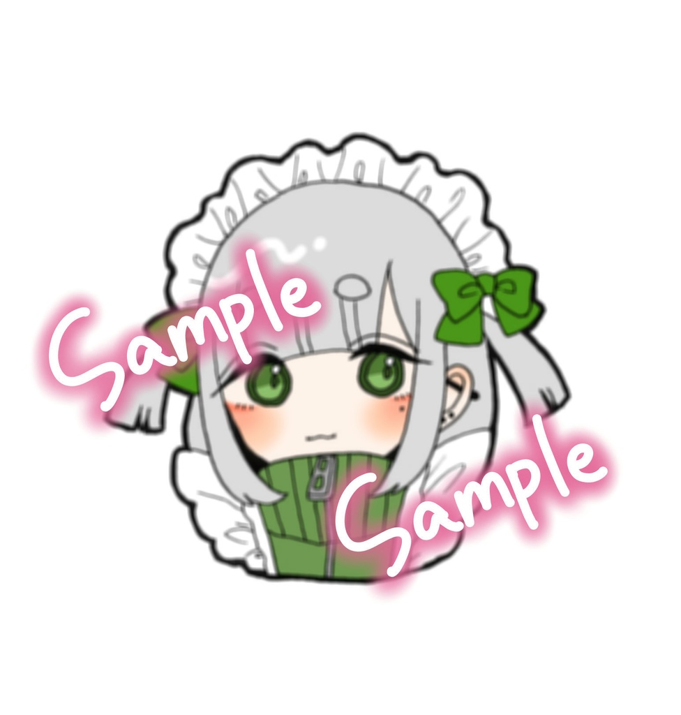 手描きステッカー ジャージメイド