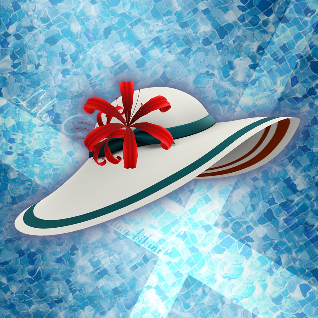 【6アバター対応】"Lily-Cross" Dual-Colour Sling Bikini