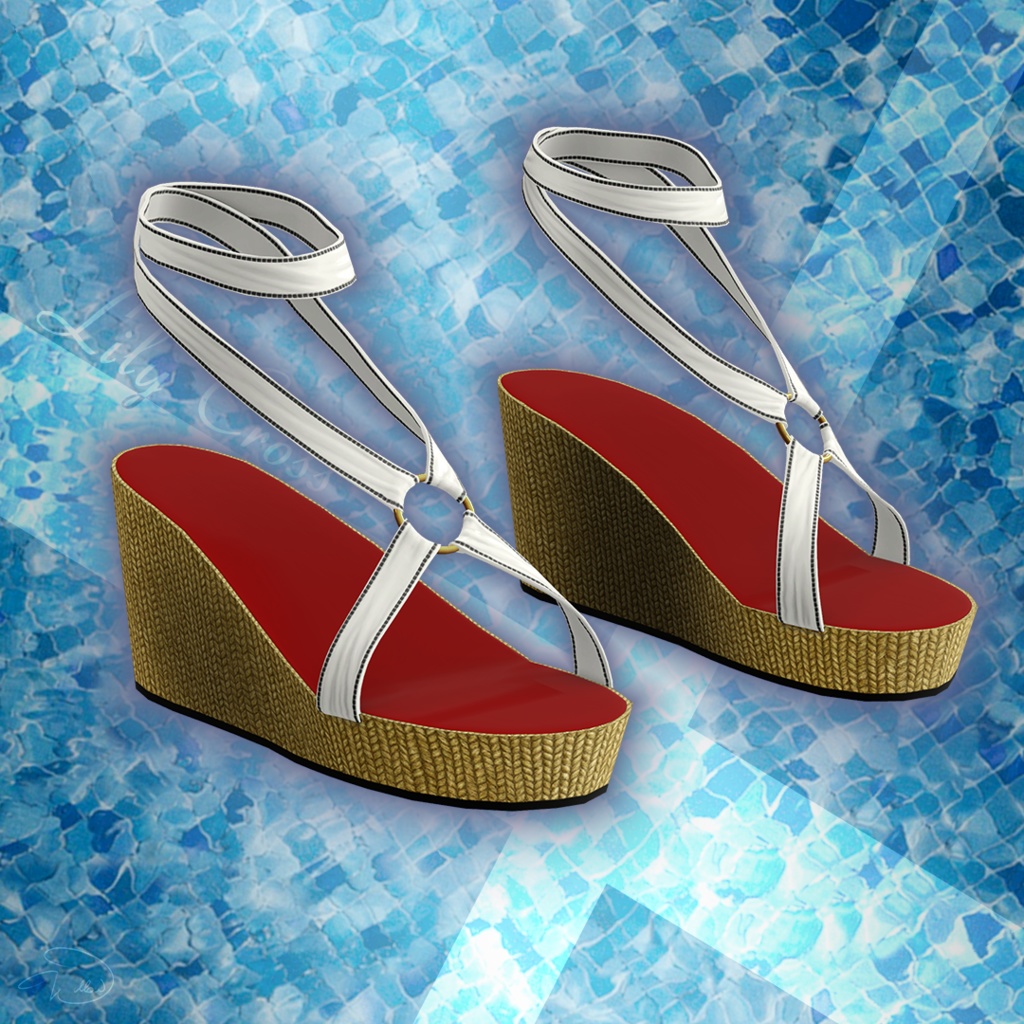 【6アバター対応】"Lily-Cross" Dual-Colour Sling Bikini